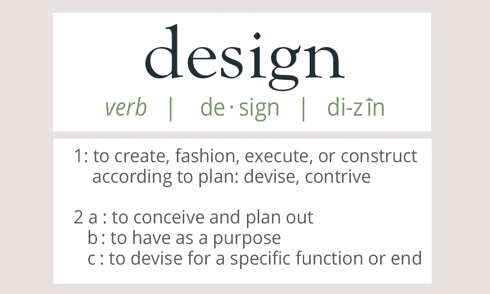 think like a graphic designer